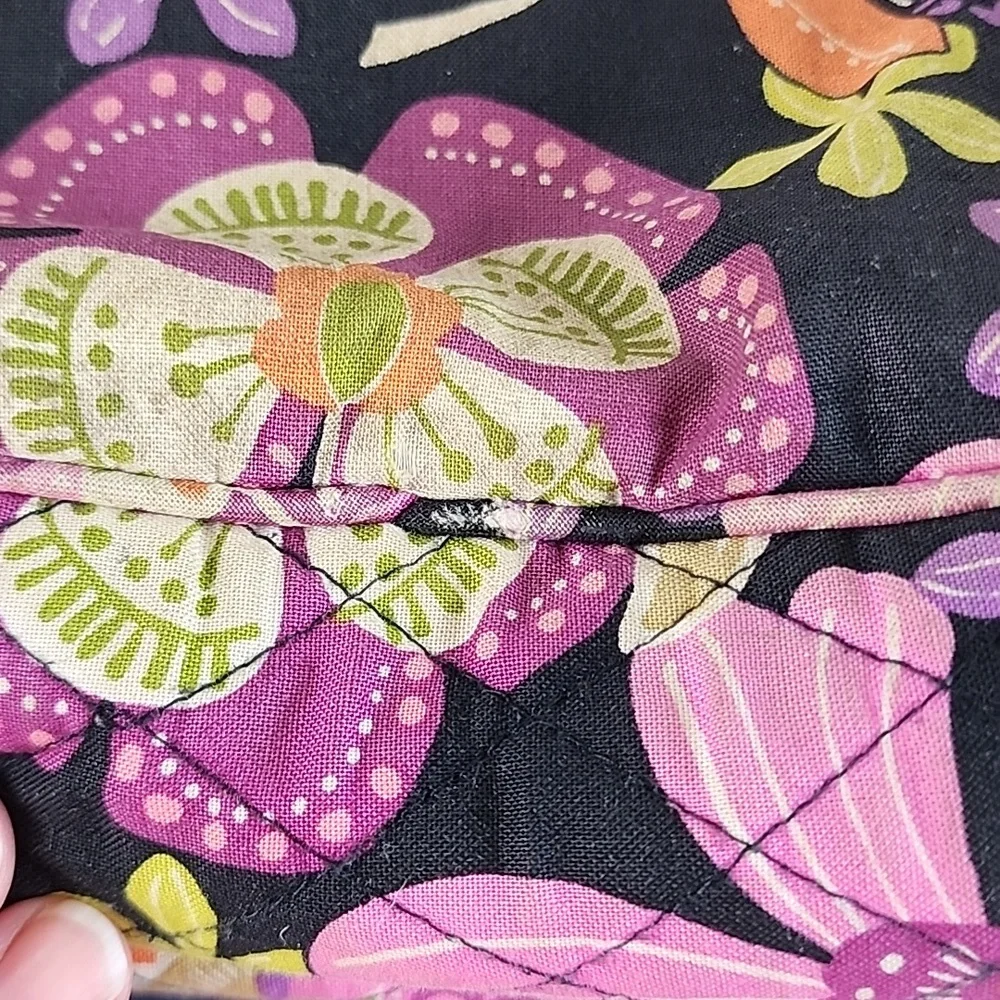 Vera Bradley Pirouette Pink floral large campus backpack padded laptop slot - Picture 12 of 14